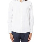 Camicia in popeline slim bianco