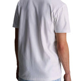 T-shirt manica corta monologo bianco