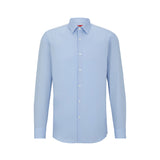 Camicia slim fit con collo Italiano