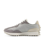 SNEAKER 327 PELLE/TEXTILE GRIGIO CHIARO