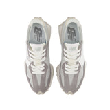SNEAKER 327 PELLE/TEXTILE GRIGIO CHIARO