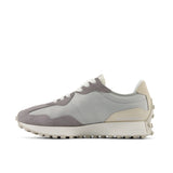 SNEAKER 327 PELLE/TEXTILE GRIGIO CHIARO