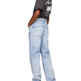Jeans Ethan Straight Fit Relaxed denim chiaro