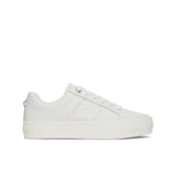 Sneakers essential monogram con logo bianco