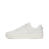 Sneakers essential monogram con logo bianco