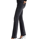 Jeans bottom up fly rw black denim