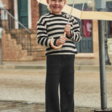 Completo due pezzi maglia e pantalone nero