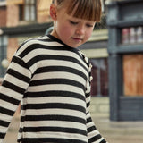Completo due pezzi maglia e pantalone nero