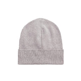 Cappello con logo laterale a contrasto girgio