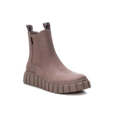 Stivaletto Chelsea con zip taupe