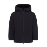 Parka con cappuccio K-Aurelio long Velour nero