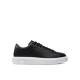 Sneakers Action con logo impresso nero