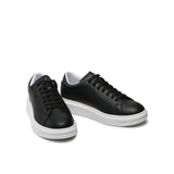 Sneakers Action con logo impresso nero