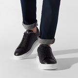 Sneakers Action con logo impresso nero