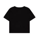 T-shirt teen logo boxy nero