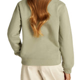 Felpa teen multi graphic verde