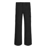 Pantalone cargo a zampa nero