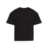 T-shirt teen monologo glitter nero