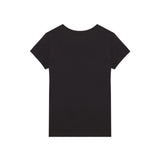 T-shirt teen slim fit logo handwriting nero