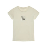 T-shirt teen slim fit logo handwriting panna