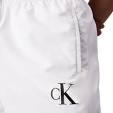 Boxer mare short drawstring bianco