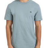 T-shirt con logo indaco