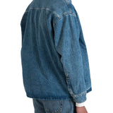Giubotto di jeans in denim medio