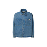 Giubotto di jeans in denim medio