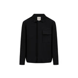 Overshirt 4away in nylon nero