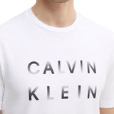 T-shirt maniche corte cp-enlarged logo bianco