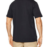T-shirt con logo sul petto nero