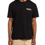 T-shirt Lewistown ricamo posteriore nero