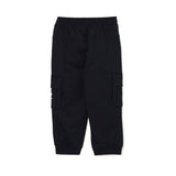 Pantalone cargo in felpa nero