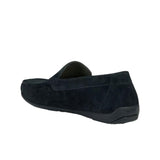 Mocassino Ascanio suede blu