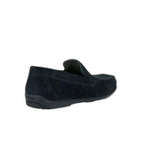 Mocassino Ascanio suede blu