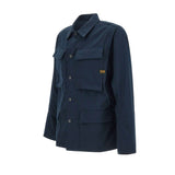 Overshirt 4 tasche blu
