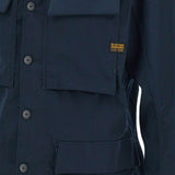 Overshirt 4 tasche blu