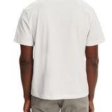 T-shirt maniche corte con tasca e piccolo logo bianco