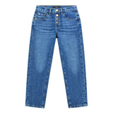 Jeans mom fit in denim medio