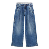 Jeans fashion fit in denim medio