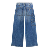 Jeans fashion fit in denim medio