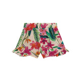 Shorts neonata stampa floreale fantasia
