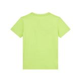 T-shirt stampa mare logo lime
