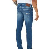 Jeans Miami modello elasticizzato in denim medio