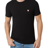 T-shirt basic logo frontale nero