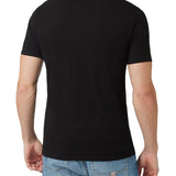 T-shirt basic logo frontale nero