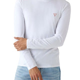 T-shirt manica lunga core jersey bianco