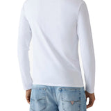 T-shirt manica lunga core jersey bianco