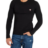 T-shirt manica lunga core jersey nero