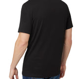 T-shirt basic logo frontale Aidy nero